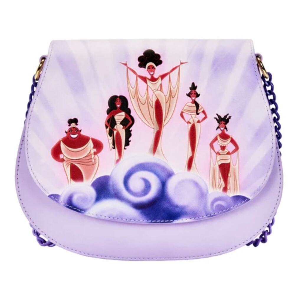 Loungefly Hercules Muses Clouds Crossbody Bag